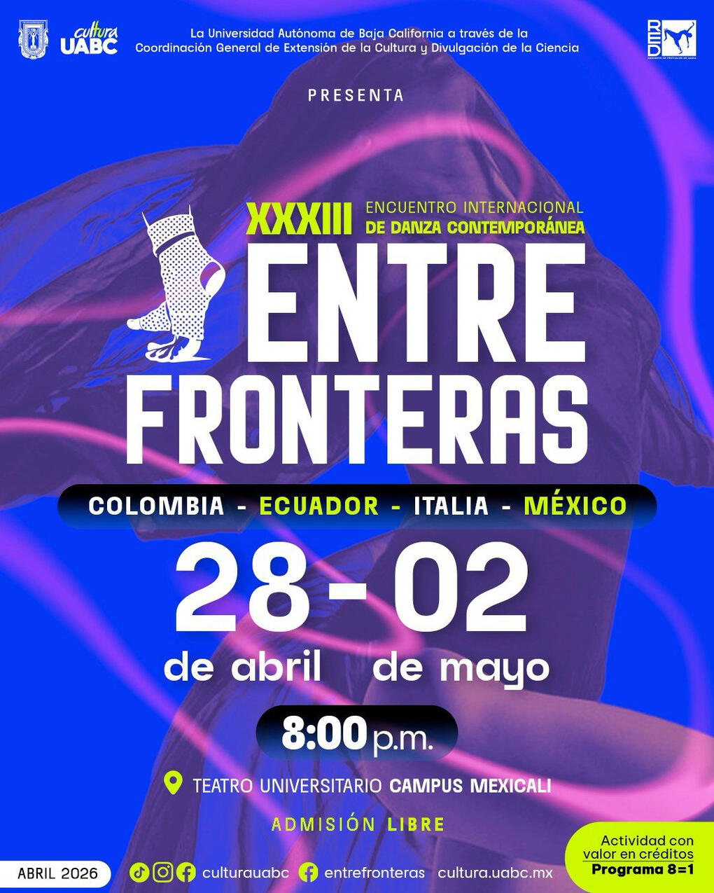 CENART DIA DE LA DANZA 2026